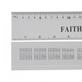 Faithfull Aluminium Flat Rule Range