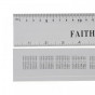 Faithfull  Aluminium Rule 300Mm / 12In