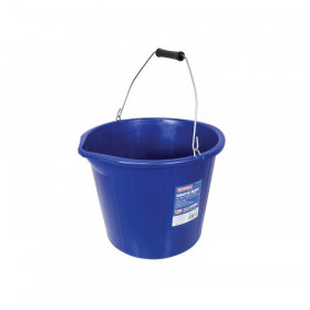 Faithfull Builders Industrial Bucket 14 litre (3 gallon) - Blue
