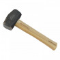 Faithfull 10-153 Club Hammer Contractorfts Hickory Handle 1.13Kg (2.1/2 Lb)
