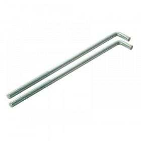 Faithfull External Building Profile - 460mm (18in) Bolts (Pack 2)