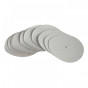 Faithfull 090062 Paper Sanding Disc 6 X 125Mm Coarse (Pack 5)