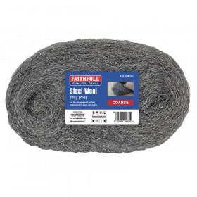 Faithfull Steel Wool Coarse 200g