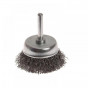 Faithfull 3105006130 Wire Cup Brush 50Mm X 6Mm Shank, 0.30Mm Wire