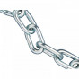 Faithfull  Zinc Plated Chain 2.5Mm X 30M Reel - Max. Load 50Kg