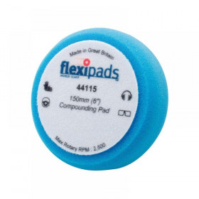 Flexipads Blue Compounding / Polishing Foam 150 x 50mm GRIP
