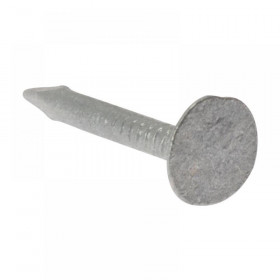 ForgeFix Clout Nails, Extra Large Head, Galvanised Range