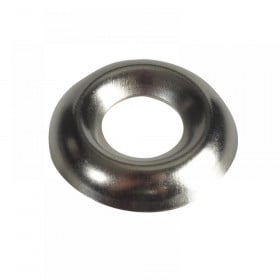 ForgeFix Screw Cup Washers, Nickel Plated Range