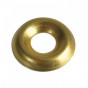 Forgefix 200SCW6B Screw Cup Washers Solid Brass Polished No.6 Bag 200