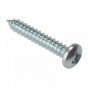 Forgefix STPP1128ZP Self-Tapping Screw Pozi Compatible Pan Head Zp 1.1/2In X 8 Box 200