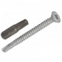 Forgefix TFCL5560 Techfast Roofing Screw Timber - Steel Light Section 5.5 X 60Mm Pack 100