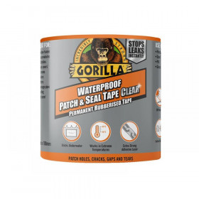 Gorilla Glue Gorilla Waterproof Patch & Seal Tape 100mm x 2.4m Clear