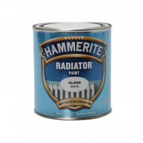 Hammerite Radiator Paint Gloss White 500ml