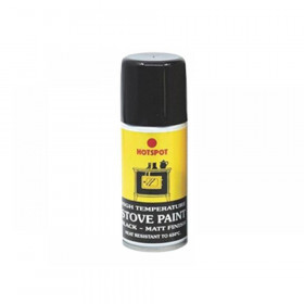 Hotspot Spray Stove Paint Matt Black 450ml
