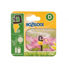 Hozelock 2798 Adjustable 360 Mini Sprinkler (Pack 5)