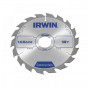 Irwin® 1897193 Construction Circular Saw Blade 165 X 30Mm X 18T Atb