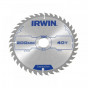 Irwin® 1897202 Construction Circular Saw Blade 200 X 30Mm X 40T Atb