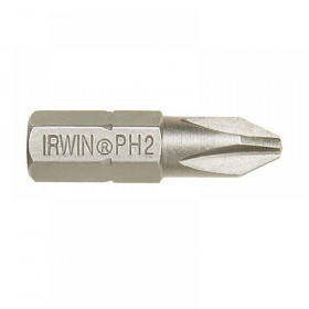 Irwin Screwdriver Bits Phillips PH2 25mm (Pack 2)