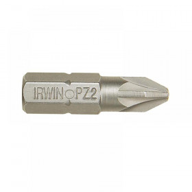 Irwin Screwdriver Bits Pozi PZ2 25mm (Pack 2)