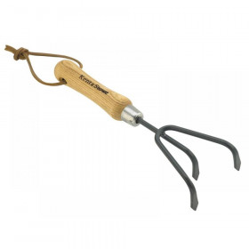 Kent and Stowe Carbon Steel Hand 3-Prong Cultivator, FSC