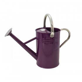 Kent and Stowe Metal Watering Can Deep Violet 4.5 litre