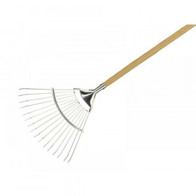Kent and Stowe Stainless Steel Lawn & Leaf Rake, FSC