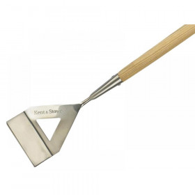 Kent and Stowe Stainless Steel Long Handled Dutch Hoe, FSC