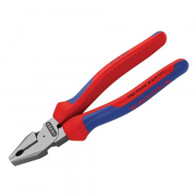 Knipex 02 02 Series High Leverage Combination Pliers, Multi-Component Grip Range