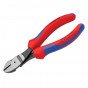 Knipex 74 02 160 SB High Leverage Diagonal Cutters Multi-Component Grip 160Mm
