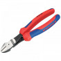 Knipex 74 02 180 SB High Leverage Diagonal Cutters Multi-Component Grip 180Mm