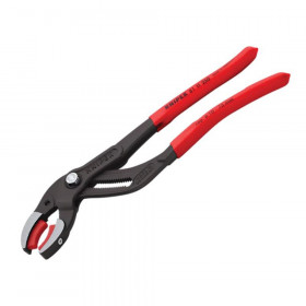 Knipex Plastic Pipe Grip Pliers Plastic Jaws Black 250mm