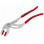 Knipex 81 13 250 SB Plastic Pipe Grip Pliers Plastic Jaws Chrome 250Mm - 75Mm Capacity