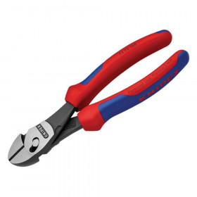 Knipex TwinForce Diagonal Cutters Multi-Component Grip 180mm