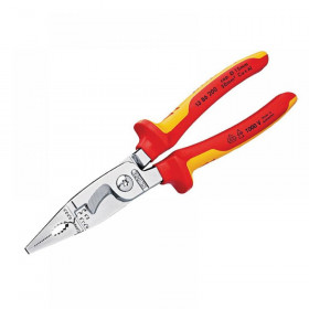 Knipex VDE Multifunctional Installation Pliers 200mm