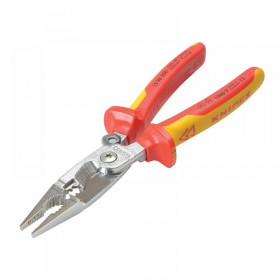 Knipex VDE Multifunctional Installation Pliers with Opening Spring 200mm