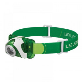 Ledlenser SEO3 LED Headlamp - Green (Test-It Pack)