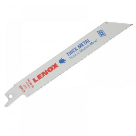 LENOX 20564-614R Metal Cutting Reciprocating Saw Blades Pack of 5 150mm 14tpi