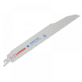 LENOX 20598-966R Demolition Reciprocating Saw Blades 225mm 6 TPI (Pack 2)