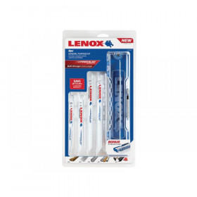 LENOX General-Purpose Reciprocating Saw Blade Kit, 9 Piece