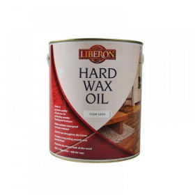 Liberon Hard Wax Oil Clear Satin 2.5 litre