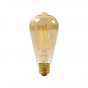Link2Home L2HFEE27P5W Wi-Fi Led Es (E27) Pear Filament Dimmable Bulb, White 470 Lm 4.5W