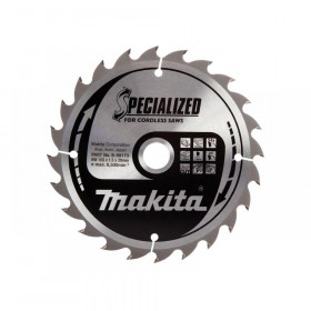 Makita Specialized Blade for Cordless Saws, Wood Range