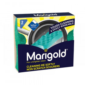 Marigold Cleaning Me Softly Non-Scratch Scourers x 2 (Box 14)