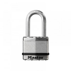 Master Lock Excell Laminated Steel 45mm Padlock 4-Pin - 38mm Shackle