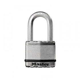 Master Lock Excell Laminated Steel 50mm Padlock - 38mm Shackle