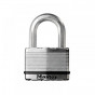 Master Lock M5EURD Excell™ Laminated Steel 50Mm Padlock 4-Pin - 25Mm Shackle