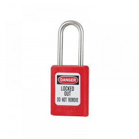 Master Lock Lockout Padlock  35mm Body & 4.76mm Stainless Steel Shackle