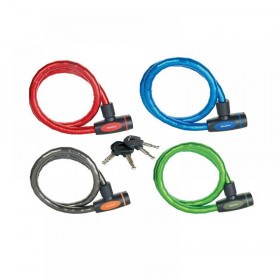Master Lock Mixed Color Keyed Armoured Cable 1m x 18mm
