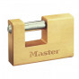 Master Lock 607EURD Rectangular 76Mm Solid Brass Body Shutter Padlock