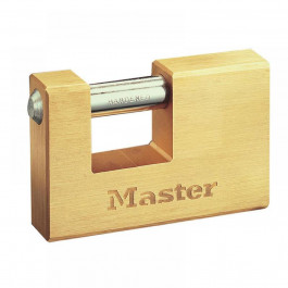 Master Lock Rectangular Solid Brass Body Shutter Padlocks Range